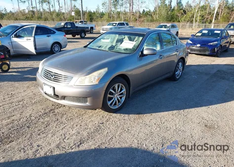 2007 Infiniti G35X из США, поврежденный, VIN JNKBV61FX7M808843